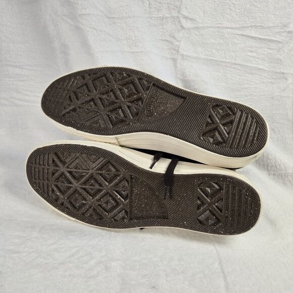 Converse Athletic Shoes Mens 7.5 Brown Chuck Taylor 70 Cozy Quilted Sneakers - Picture 7 of 9